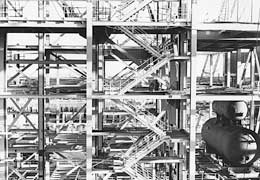 Veduta parziale della centrale termoelettrica di Fiumesanto (foto G. Anedda)