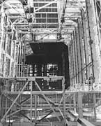 Particolare della centrale termoelettrica di Fiumesanto