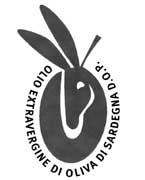 La testa stilizzata di un asinello, simbolo della produzione olearia dell'isola, nel nuovo logo dell'olio extravergine sardo con l'indicazione della Dop