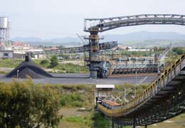 Miniera di Nuraxi Figus: impianto trattamento carbone