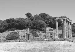 Il tempio di Antas, nel comune di Fluminimaggiore