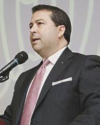 Il presidente di Confindustria Sardegna, Massimo Putzu